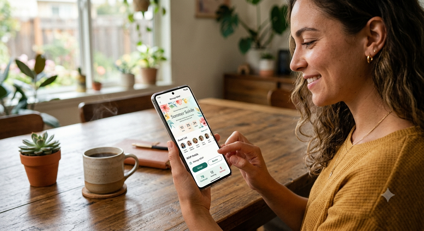 Digital Invitations & RSVP Tracking